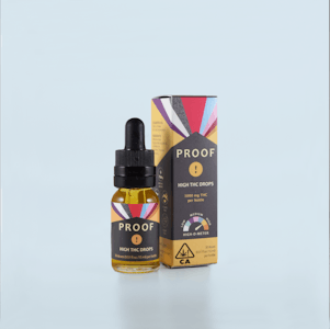 Proof | High THC Drops Tincture 15 ml