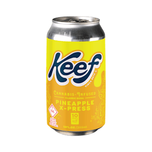 Keef | Pineapple X-Press | Cannabis Infused Classic Soda 10mg