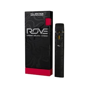 Rove | Cherry Gelato | Melted Diamond Live Resin All n One Vape 1g