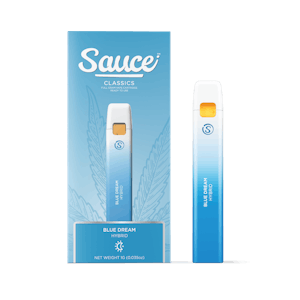Sauce | Blue Dream 1g Classics | All-In-One Rechargeable Vape |