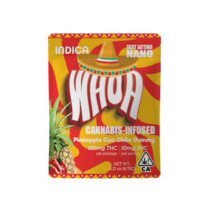 WHOA 100mg Pineapple Con Chile | Single Gummy |