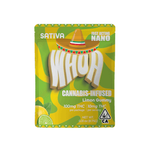 WHOA Limón 100mg Fast-Acting Single Gummy |