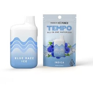Tempo | Blue Razz Ice | All-In-One Rechargeable Vape 1g
