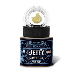 Jetty | Apple Tartz | Solventless Live Rosin 1g