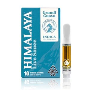 Himalaya | Grandi Guava 1g Live Resin Sauce Cartridge |