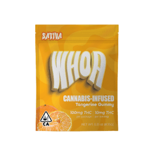 WHOA 100mg Tangerine | Single Gummy |