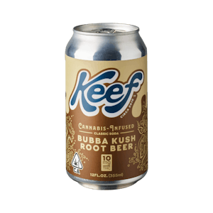 Keef | Bubba Kush Root Beer | Cannabis Infused Classic Soda 10mg
