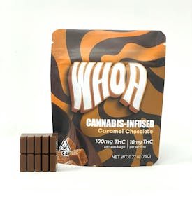 WHOA | Caramel Chocolate Bite 100mg