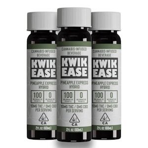 Kwik Ease | Pineapple Express Hybrid Shot 100mg