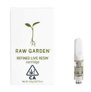 Raw Garden 5g Sleeroy | Refined Live Resin Cartridge | 0.