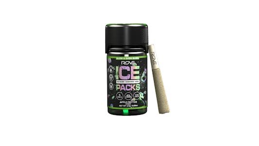 Rove 5g Apple Fritter | Ice Packs Rosin + Diamond + Hash Infused Pre-Roll | 2.