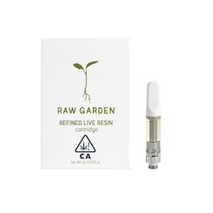 Raw Garden | Lanikal Lotus | CBD Refined Live Resin Cartridge 1g