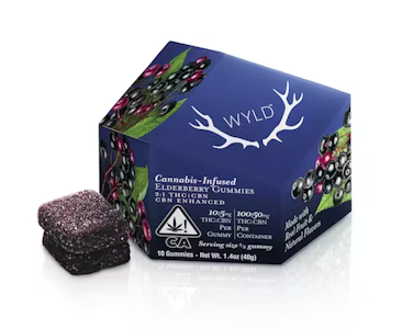 592cf6c0-af90-47e3-b0ac-727b6e971fb2-1.png WYLD 100mg Elderberry 2:1 | THC:CBN | Gummies |