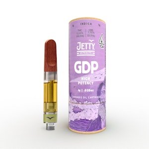 Jetty | Grand Daddy Purp 1g | Gold Cartridge |