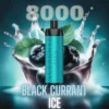 Al Fakher Vape 8000 Black Currant Ice Crown Bar