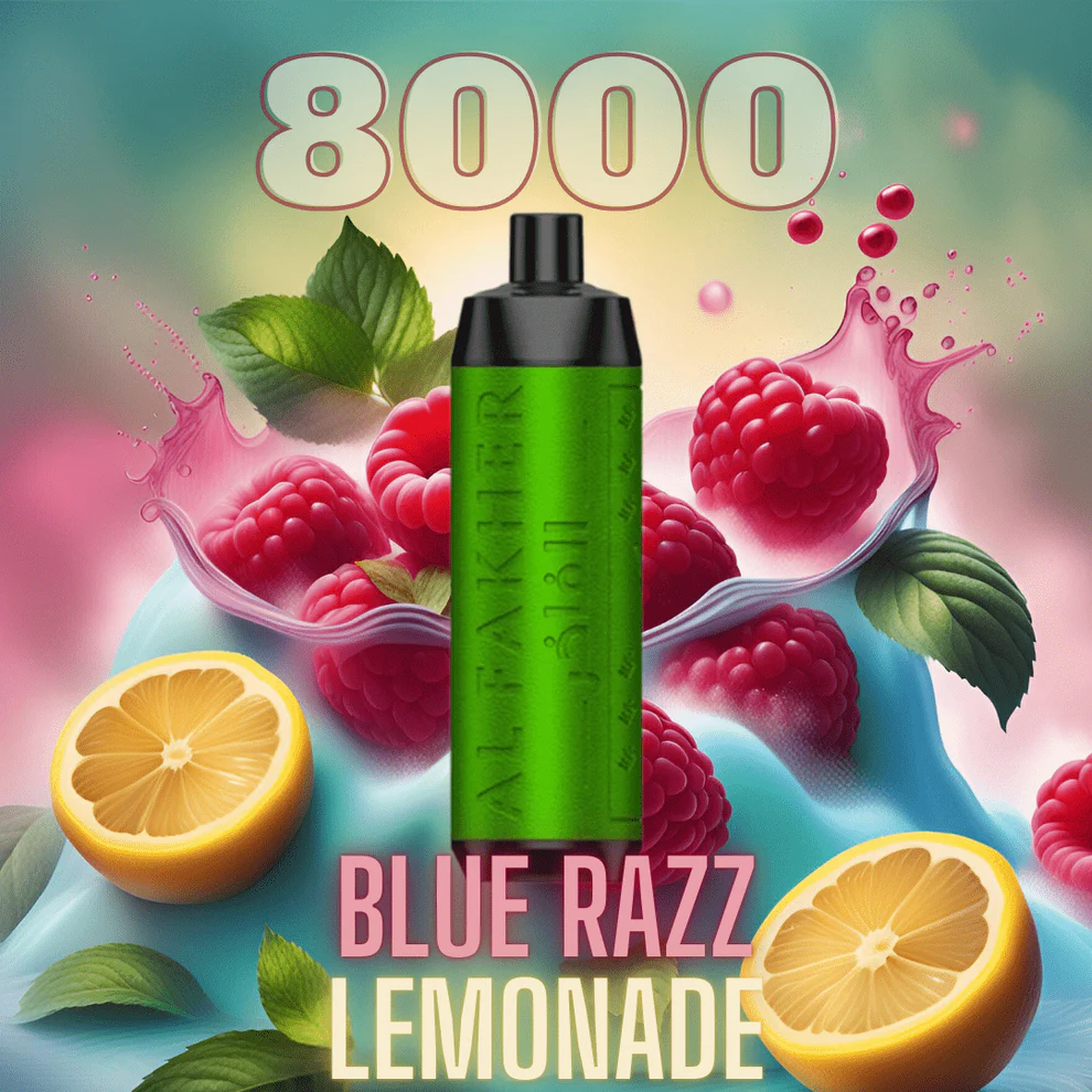 Al_Fakher_Blue_Razz_Lemonade_Crown_Bar_Vape_8000.webp