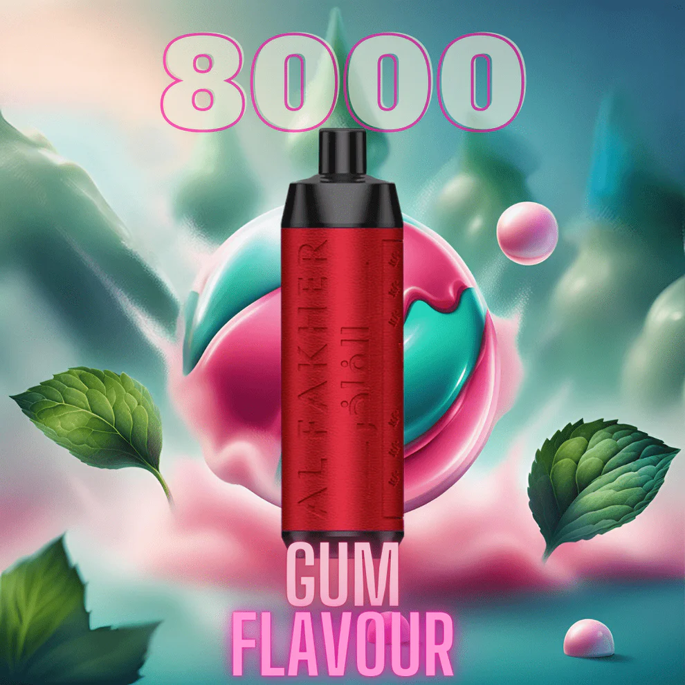 Al_Fakher_Gum_Flavour_Crown_Bar_Vape_8000.webp Al Fakher Vape 8000 Gum Flavour Crown Bar