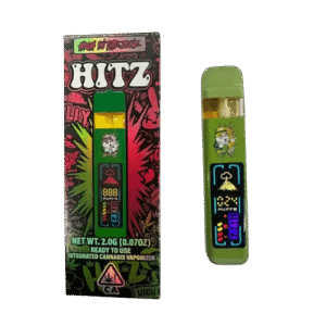 2G Atomic Sour Apple Hitz Disposable