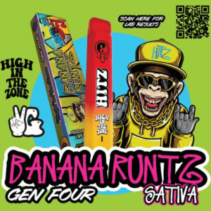 Banana Runtz 2g Hitz Disposables