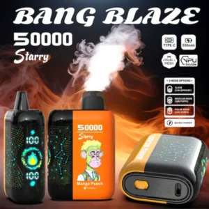 Bang Blaze 50000 Puffs | Starry 50K Disposable Vape – Amazing Smooth Flavor Device