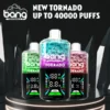 Bang Tornado 40000 Puffs Smart Screen Disposable – Ultimate 40ml Triple-Mesh Vape