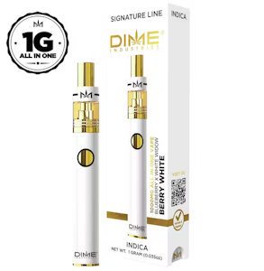 Dime Industries 1g Berry White | All-In-One Rechargeable Vape |