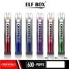 ELF BOX CRYSTAL BAR 600 Puffs Bulk Buy Rechargeable Disposable Vapes Wholesale