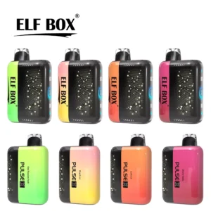 ELF BOX PULSE X 25000 Puffs Bulk Buy D Curved LED Screen Rechargeable Disposable Vapes Wholesale