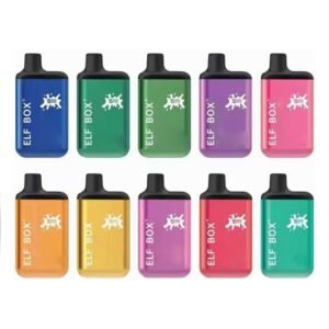 ELF BOX 5500 Disposable Vape 5500 Puffs Authentic E Cigarette Pen Wholesale