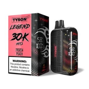 Tyson 2.0 Legend 30K Frozen Peach – Disposable Vape