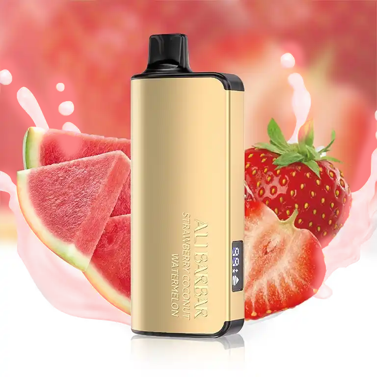 IMG_8645.webp Alibarbar ingot STRAWBERRY WATERMELON 9000 puffs