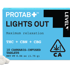 Level | Protab | Lights Out | Sleep Tablets 10pk
