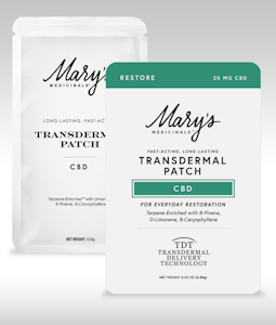 Mary's Medicinals | CBD Transdermal Patch 20mg
