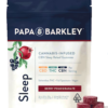 Papa & Barkley | Berry Pomegrante 1:1:1 | THC:CBD:CBN Sleep Releaf Gummies | 100mg