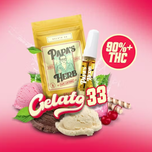 Papa's Herb | Gelato 33 Cartridge 1g