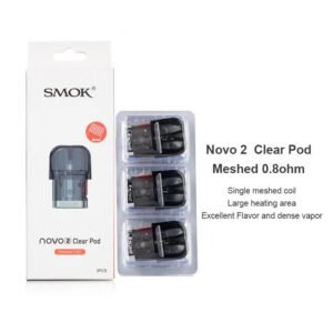 SMOK Novo 2/Novo 2S Clear Pod 3pk