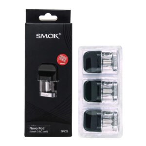 SMOK Novo Mesh 0.8ohm Replacement Pods 3pk