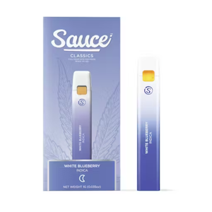 Sauce | White Blueberry | Classics | All-In-One Rechargeable Vape 1g