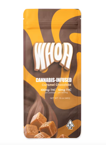 WHOA | Caramel Chocolate | Cannabis Infused Milk Chocolate Bar 100mg