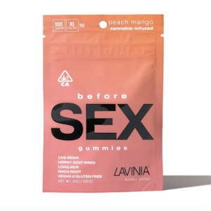 Lavinia | Before Sex | Peach Mango Gummies 10pk 100mg