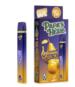 Papa's Herb | 1g Forbidden Fruit Rechargeable Vape |