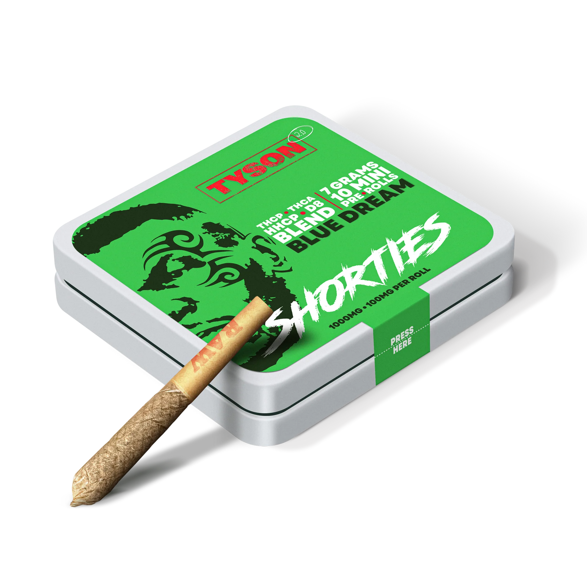 TYSON-shorties-BLEND-blue-dream.webp Tyson 2.0 Pre Roll Blend Shorties