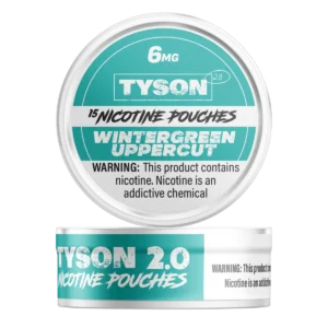 Tyson 2.0 Nicotine Pouches 5 Pack – Wintergreen Uppercut
