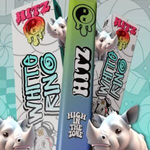 2g White Rino – Hitz Disposable