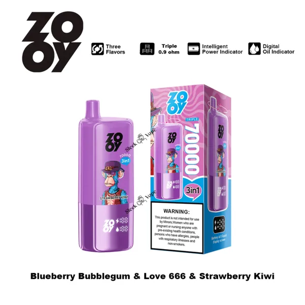 Zooy-Triple-70000-70K-Puffs-3-in-1-Flavors-Disposable-Vape-Blueberry-Bubblegum-Love-666-Strawberry-Kiwi.webp
