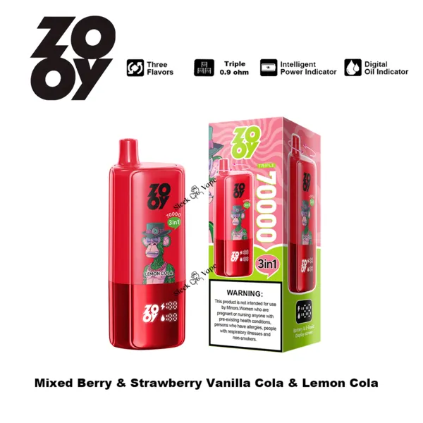 Zooy-Triple-70000-70K-Puffs-3-in-1-Flavors-Disposable-Vape-Mixed-Berry-Strawberry-Vanilla-Cola-Lemon-Cola.webp