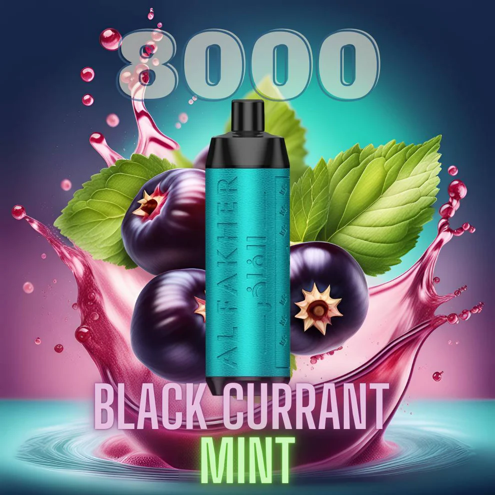 al-fakher-black-currant-mint-crown-bar-vape-8000.webp Al Fakher Vape 8000 Black Currant Mint Crown Bar