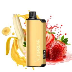 Alibarbar Ingot Strawnana – 9000 puffs