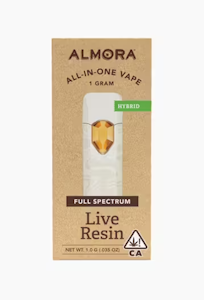 Almora Farm | Gelato | Live Resin All-in-One Vaporizer 1g