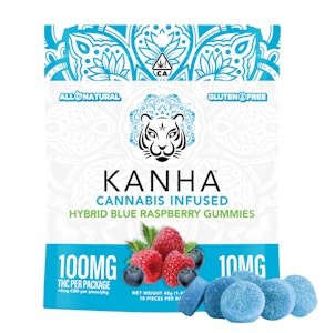 Kanha | Blue Raspberry Gummies 100mg